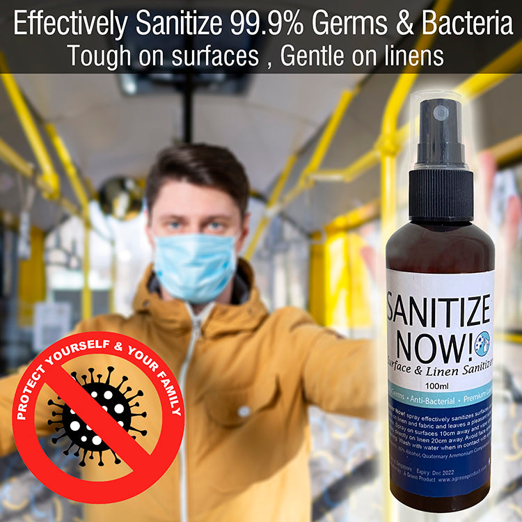 Surface & Linen Anti-bacterial Spray 100ml