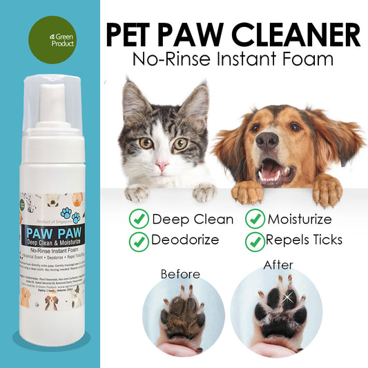 Instant Foam Paw Cleaner for dogs and cats 200ml