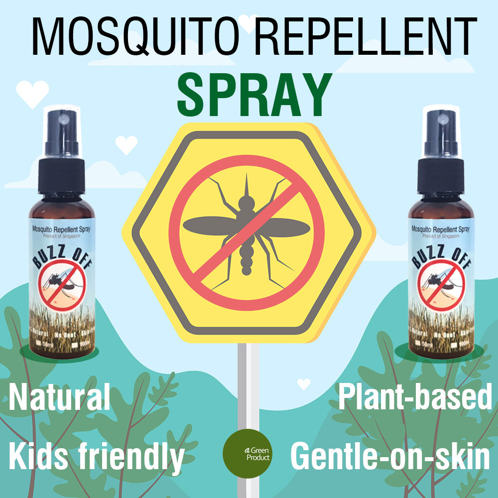 Mosquito Repellent Spray with Natural Plant-based Ingredients 50ml | 100ml