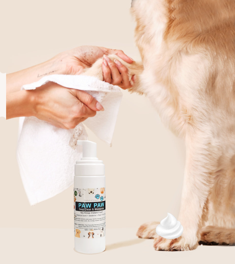 Instant Foam Paw Cleaner for dogs and cats 200ml